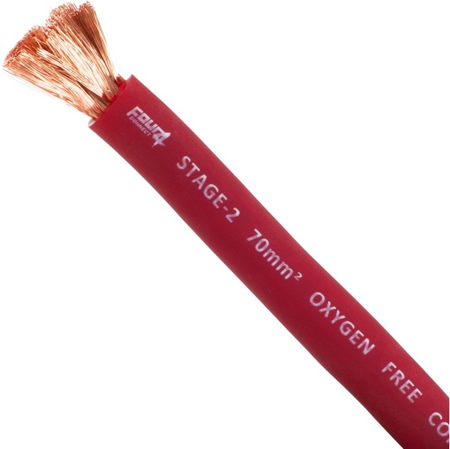 FOUR Connect 4-800219 STAGE2 70mm2 OFC power cable red - spool 18m - Image 3